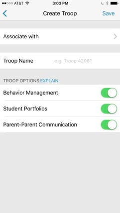 Create Troop