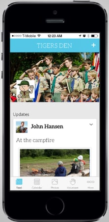 Scouts Iphone screenshot