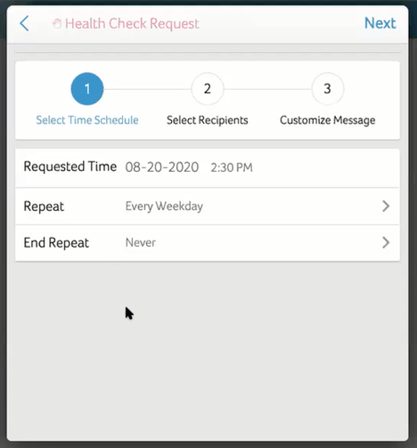Health Check Request