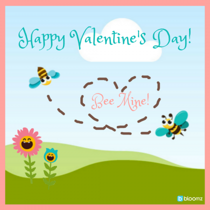 Send Valentine's Day Cards to Students in Bloomz!