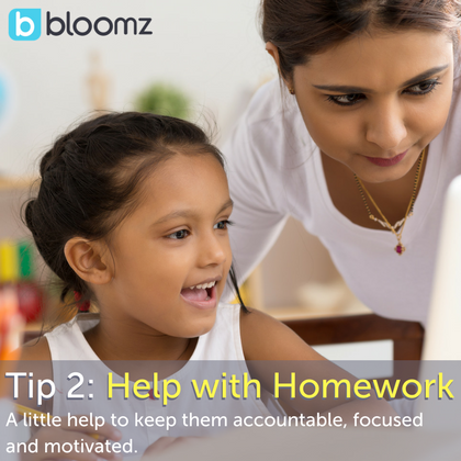 [New Parent Series] Tip 2: Help with Homework