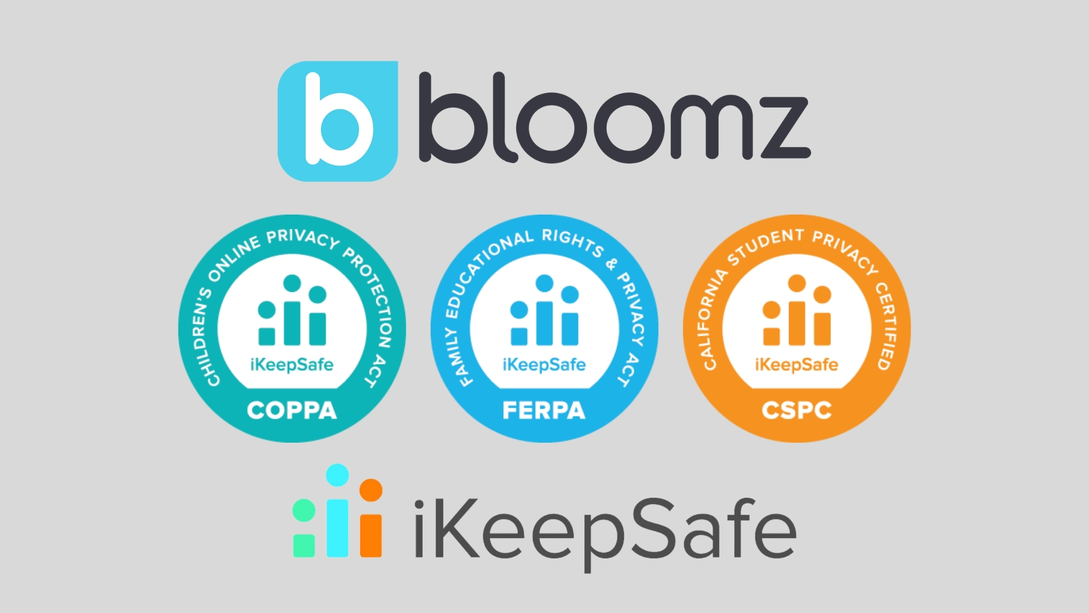 Bloomz Earns iKeepSafe COPPA Safe Harbor, FERPA, and California Student Data Privacy Certifications