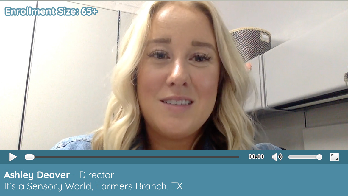 Chatting with Ashley Deaver, The Director of Administration at It's a Sensory World! in Farmers Branch, Texas.