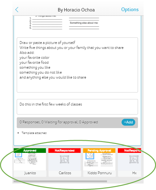 Student Responses Tracker