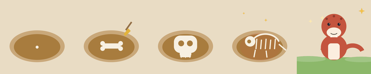 Fossil Findz theme preview