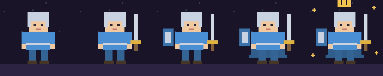 Pixel Questz theme preview
